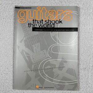 Hal Leonard Guitars‎ That Shook The World Book Unisex OS Gray Music History Rock